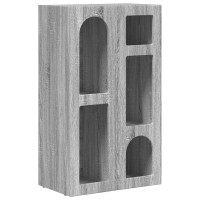 Produktbild för Sideboard ELST Grå Sonoma 59 x 35 x 100,5 cm Konstruerat trä