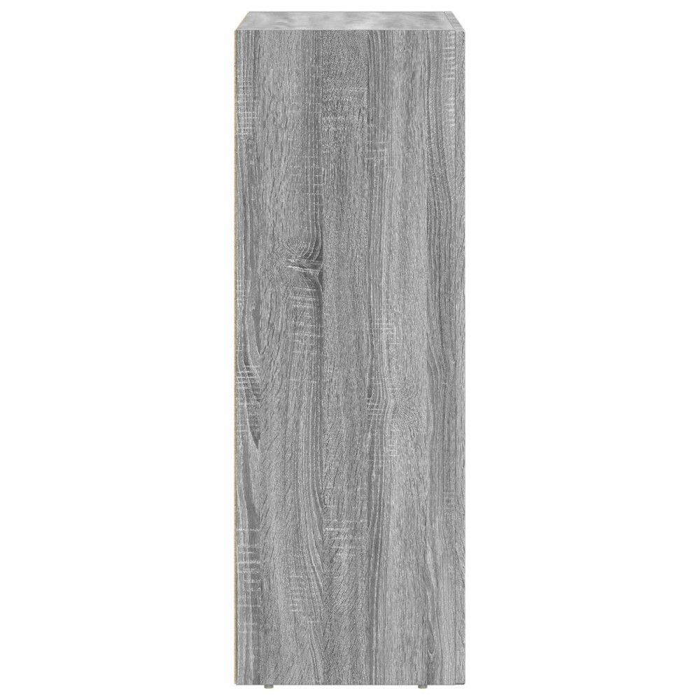 Produktbild för Sideboard ELST Grå Sonoma 59 x 35 x 100,5 cm Konstruerat trä