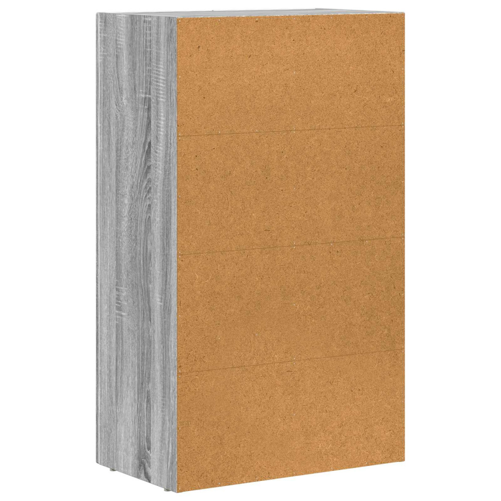 Produktbild för Sideboard ELST Grå Sonoma 59 x 35 x 100,5 cm Konstruerat trä