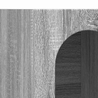 Produktbild för Sideboard ELST Grå Sonoma 59 x 35 x 100,5 cm Konstruerat trä