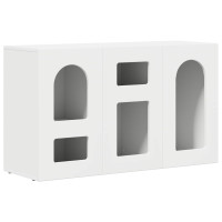 Produktbild för Sideboard ELST Vit 100 x 35 x 59 cm Konstruerat trä