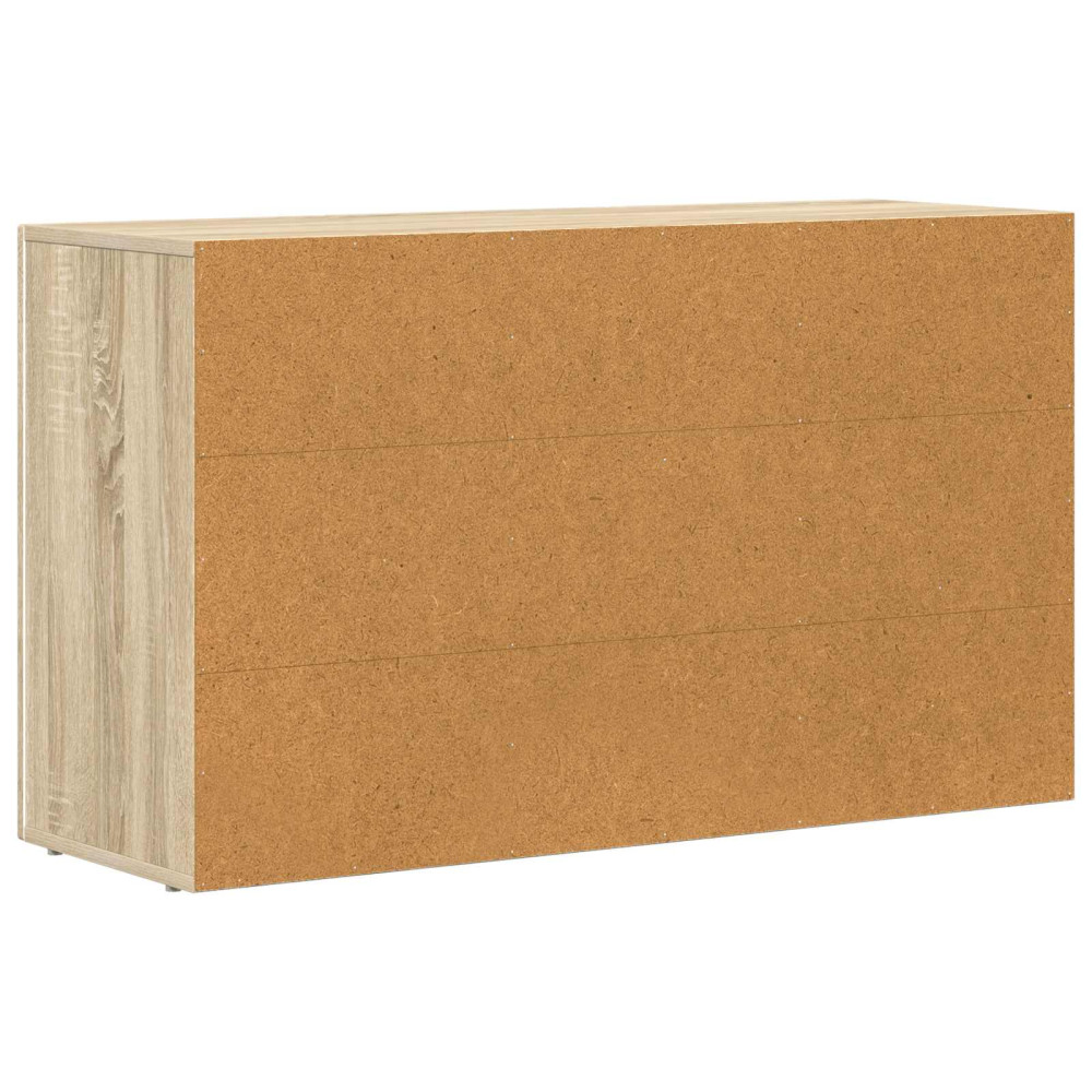 Produktbild för Sideboard Sonoma-ek 100 x 35 x 59 cm Konstruerat trä