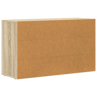 Produktbild för Sideboard Sonoma-ek 100 x 35 x 59 cm Konstruerat trä