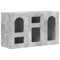 Produktbild för Sideboard ELST Betonggrå 100 x 35 x 59 cm Konstruerat trä