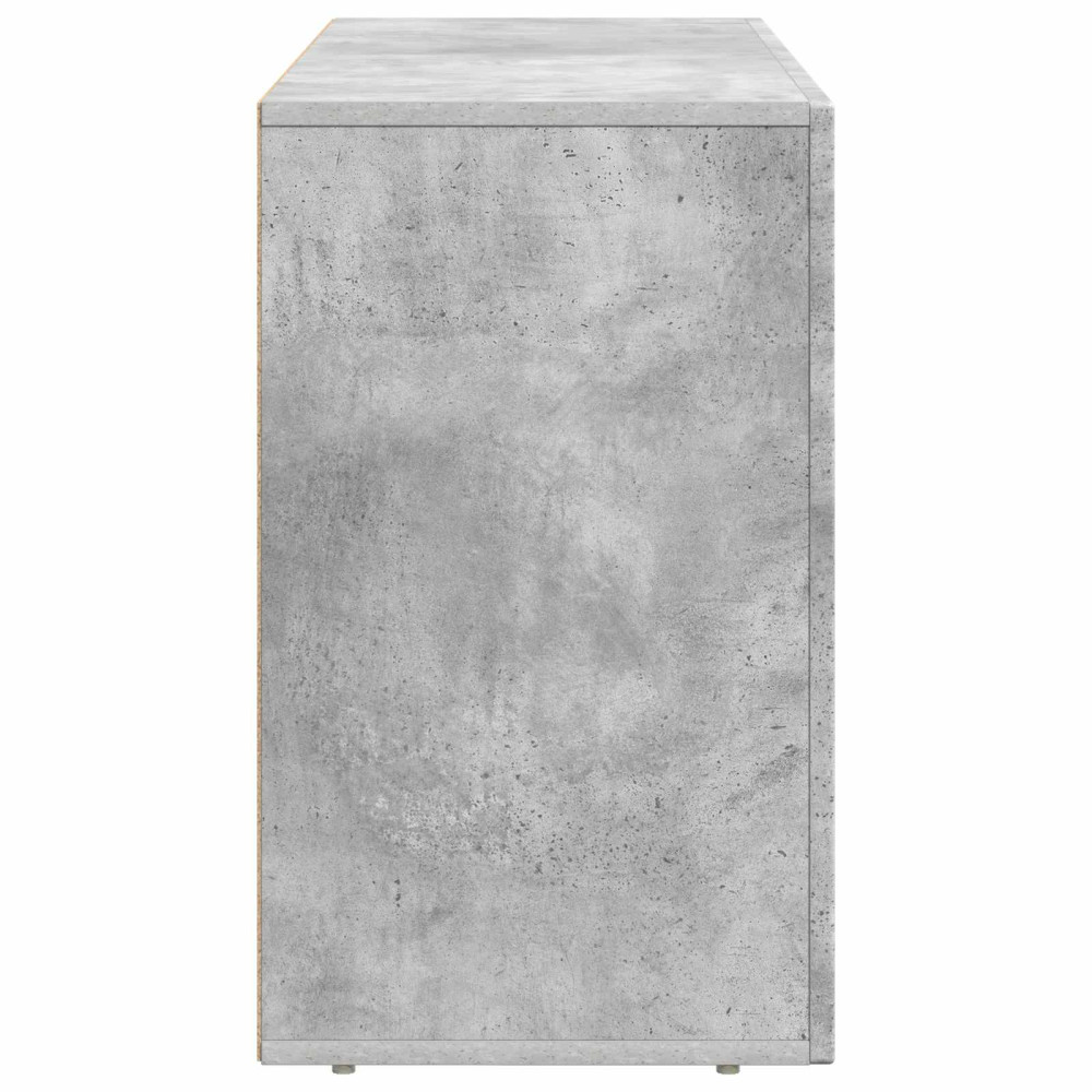 Produktbild för Sideboard ELST Betonggrå 100 x 35 x 59 cm Konstruerat trä
