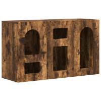 Produktbild för Sideboard ELST Rökt ek 100 x 35 x 59 cm Konstruerat trä