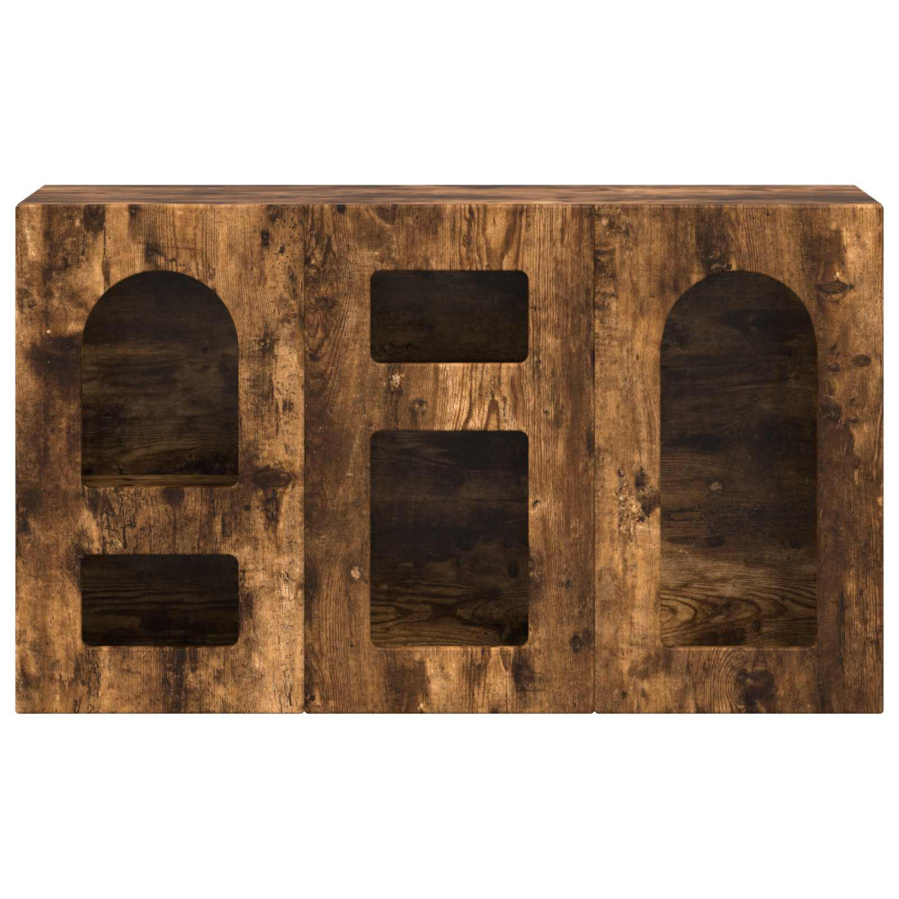 Produktbild för Sideboard ELST Rökt ek 100 x 35 x 59 cm Konstruerat trä