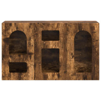 Produktbild för Sideboard ELST Rökt ek 100 x 35 x 59 cm Konstruerat trä