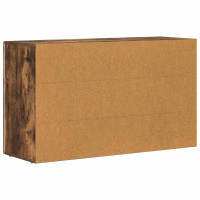 Produktbild för Sideboard ELST Rökt ek 100 x 35 x 59 cm Konstruerat trä