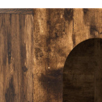 Produktbild för Sideboard ELST Rökt ek 100 x 35 x 59 cm Konstruerat trä