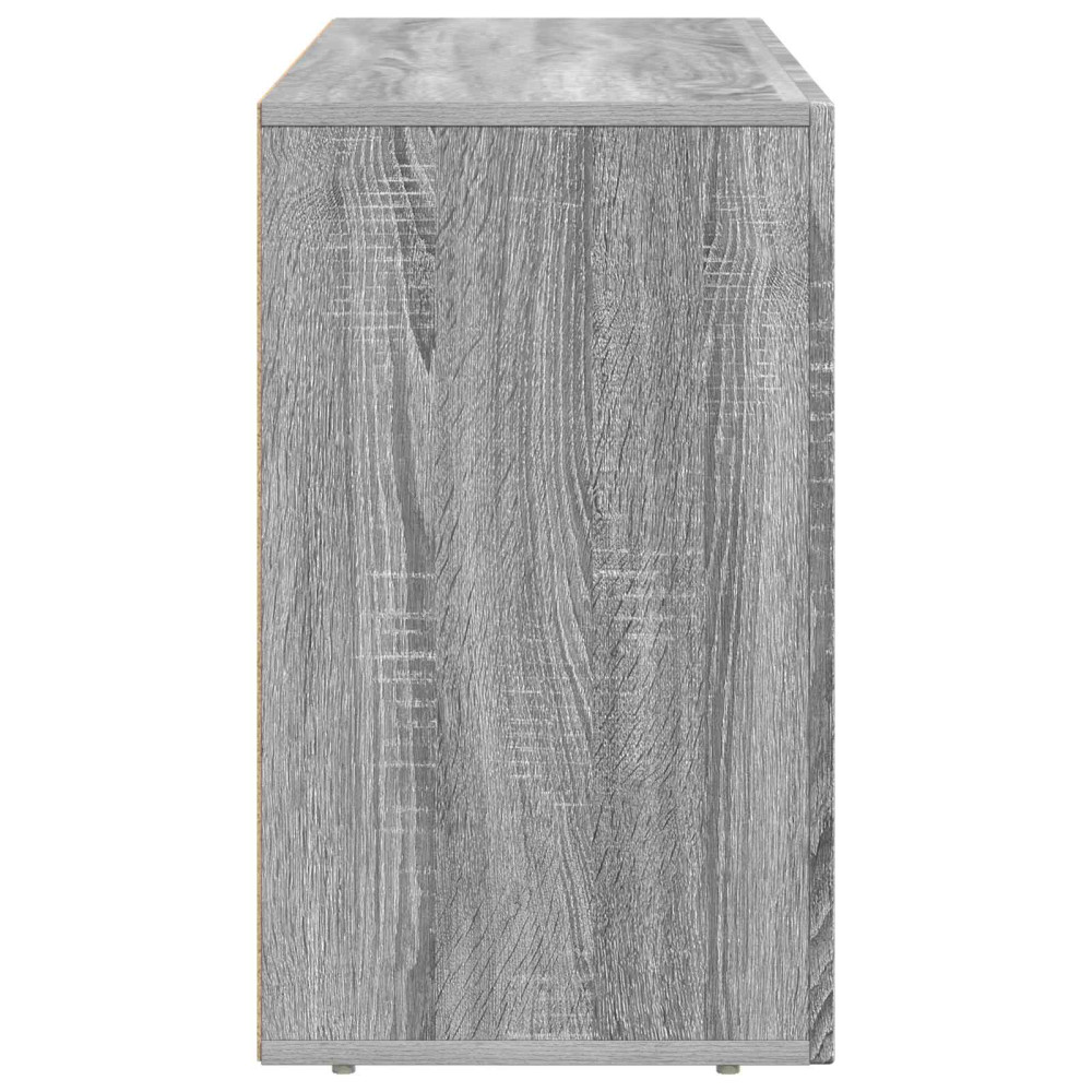 Produktbild för Sideboard ELST Grå Sonoma 100 x 35 x 59 cm Konstruerat trä