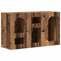 Produktbild för Sideboard ELST Gammalt trä 100 x 35 x 59 cm Konstruerat trä