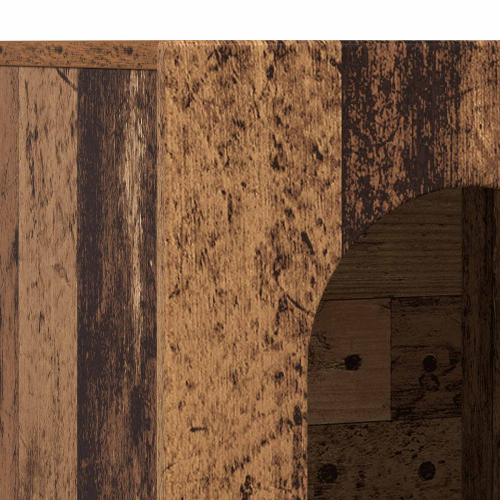 Produktbild för Sideboard ELST Gammalt trä 100 x 35 x 59 cm Konstruerat trä