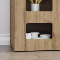 Produktbild för Sideboard Artisan Ek 100 x 35 x 59 cm Konstruerat trä