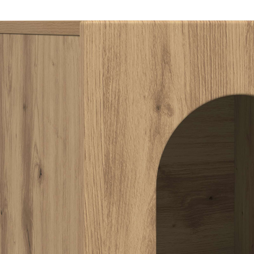 Produktbild för Sideboard Artisan Ek 100 x 35 x 59 cm Konstruerat trä