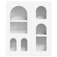 Produktbild för Hängande skåp ELST Vit 59 x 20 x 71.5 cm Konstruerat trä