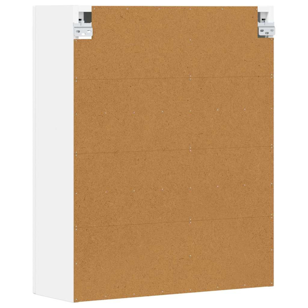 Produktbild för Hängande skåp ELST Vit 59 x 20 x 71.5 cm Konstruerat trä