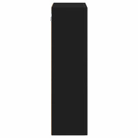 Produktbild för Hängande skåp ELST Svart 59 x 20 x 71.5 cm Konstruerat trä