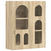 Produktbild för Hängande skåp ELST Sonoma-ek 59 x 20 x 71.5 cm Konstruerat trä