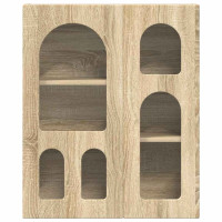 Produktbild för Hängande skåp ELST Sonoma-ek 59 x 20 x 71.5 cm Konstruerat trä