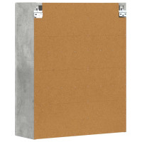 Produktbild för Hängande skåp ELST Betonggrå 59 x 20 x 71.5 cm Konstruerat trä