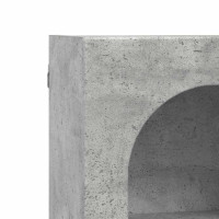 Produktbild för Hängande skåp ELST Betonggrå 59 x 20 x 71.5 cm Konstruerat trä