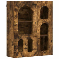 Produktbild för Hängande skåp ELST Rökt ek 59 x 20 x 71.5 cm Konstruerat trä