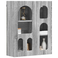 Produktbild för Hängande skåp ELST Grå Sonoma 59 x 20 x 71.5 cm Konstruerat trä