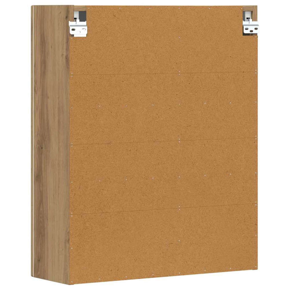 Produktbild för Hängande skåp ELST Artisan Ek 59 x 20 x 71.5 cm Konstruerat trä