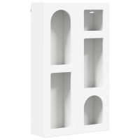 Produktbild för Hängande skåp ELST Vit 59 x 20 x 100 cm Konstruerat trä