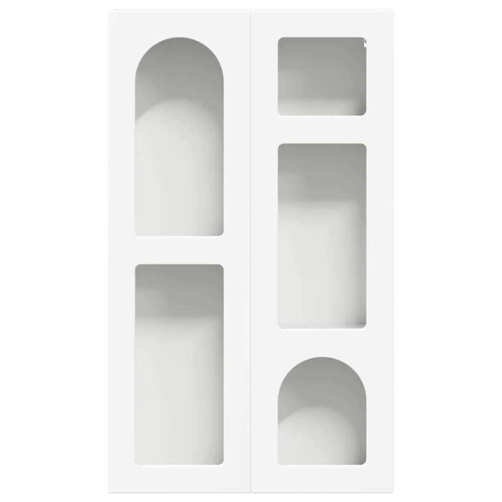 Produktbild för Hängande skåp ELST Vit 59 x 20 x 100 cm Konstruerat trä