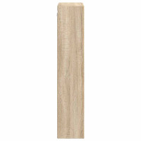 Produktbild för Hängande skåp ELST Sonoma-ek 59 x 20 x 100 cm Konstruerat trä