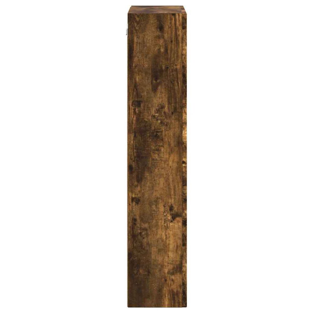 Produktbild för Hängande skåp ELST Rökt ek 59 x 20 x 100 cm Konstruerat trä