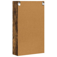 Produktbild för Hängande skåp ELST Rökt ek 59 x 20 x 100 cm Konstruerat trä