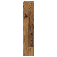 Produktbild för Hängande skåp ELST Gammalt trä 59 x 20 x 100 cm Konstruerat trä