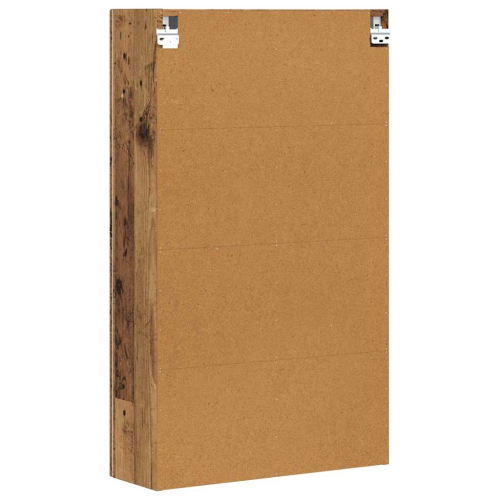 Produktbild för Hängande skåp ELST Gammalt trä 59 x 20 x 100 cm Konstruerat trä