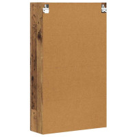Produktbild för Hängande skåp ELST Gammalt trä 59 x 20 x 100 cm Konstruerat trä