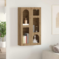 Produktbild för Hängande skåp ELST Artisan Ek 59 x 20 x 100 cm Konstruerat trä