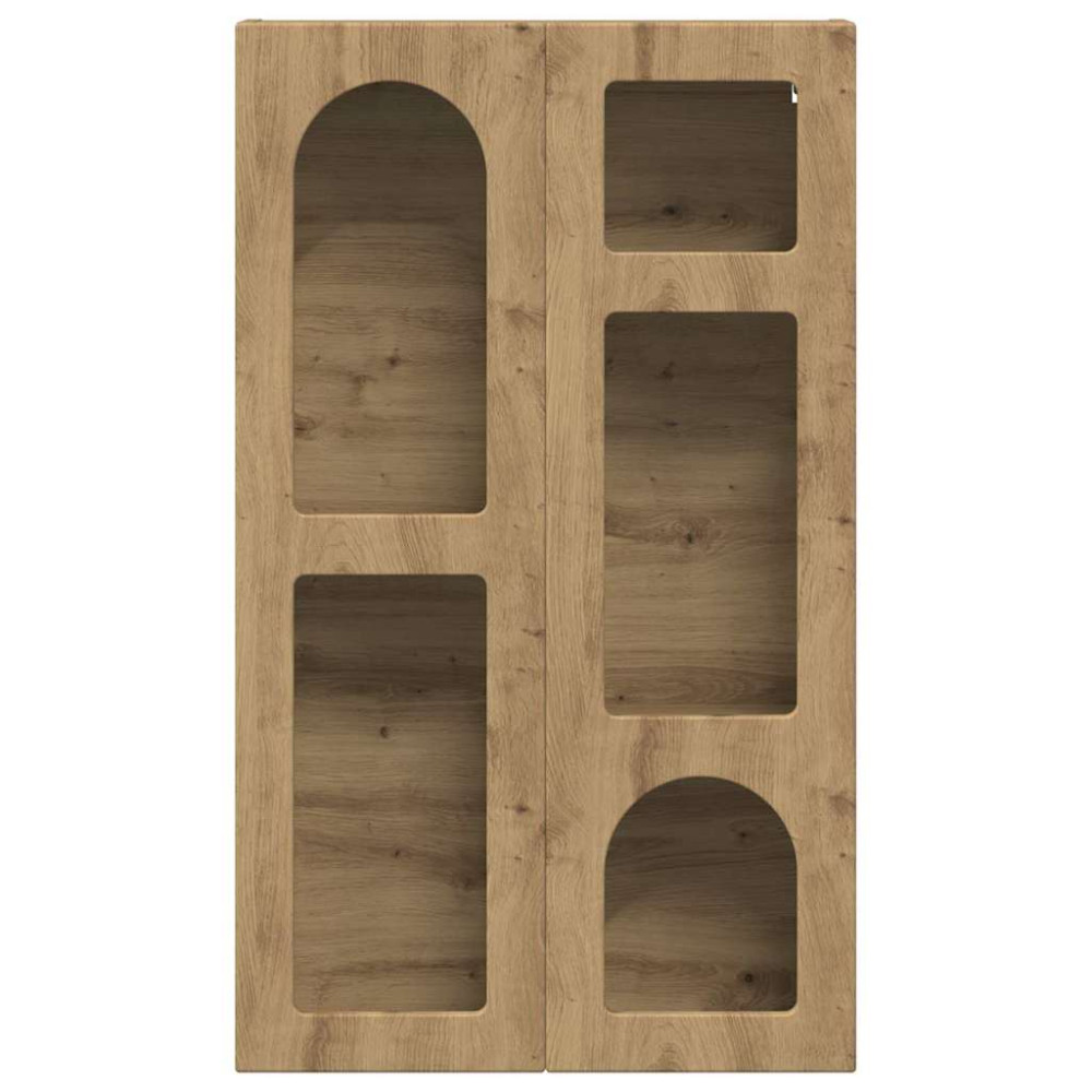 Produktbild för Hängande skåp ELST Artisan Ek 59 x 20 x 100 cm Konstruerat trä