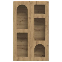 Produktbild för Hängande skåp ELST Artisan Ek 59 x 20 x 100 cm Konstruerat trä