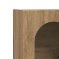 Produktbild för Hängande skåp ELST Artisan Ek 59 x 20 x 100 cm Konstruerat trä
