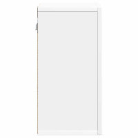 Produktbild för Hängande skåp ELST Vit 60 x 20 x 40 cm Konstruerat trä