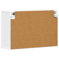 Produktbild för Hängande skåp ELST Vit 60 x 20 x 40 cm Konstruerat trä