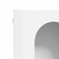 Produktbild för Hängande skåp ELST Vit 60 x 20 x 40 cm Konstruerat trä
