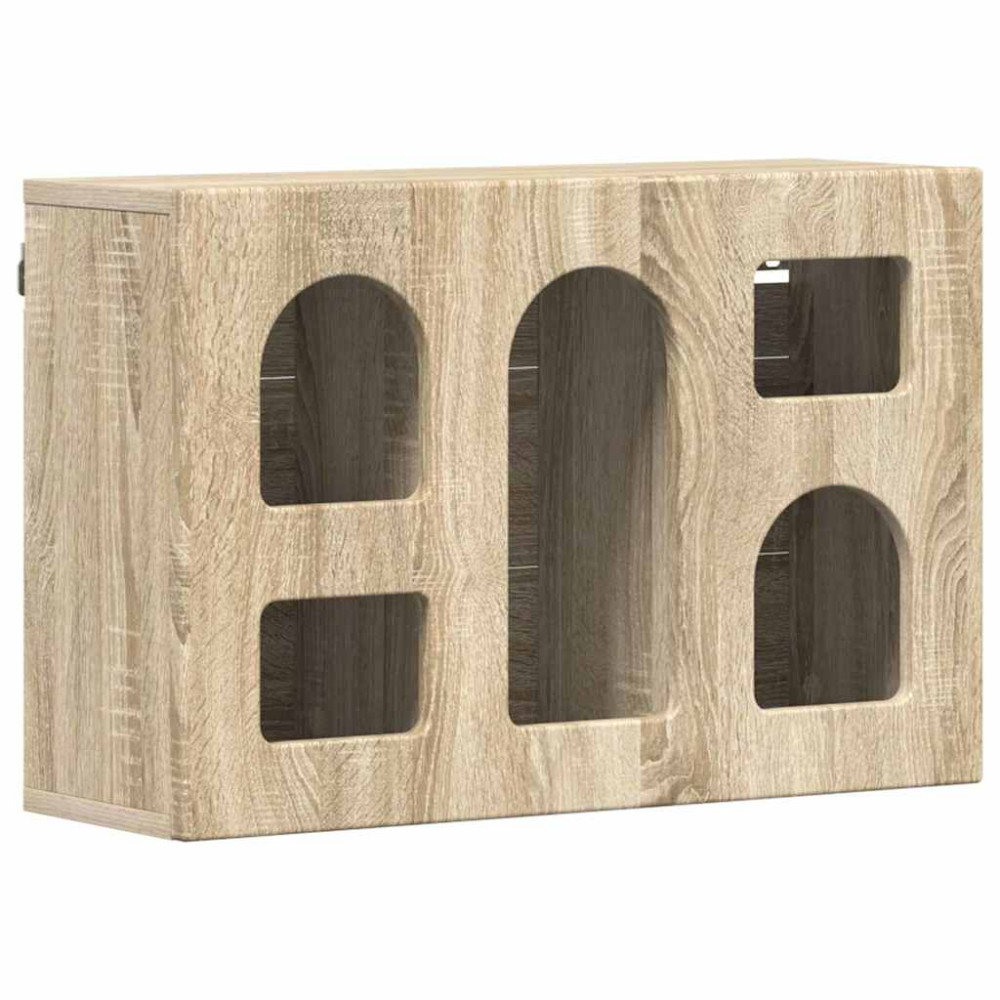 Produktbild för Hängande skåp ELST Sonoma-ek 60 x 20 x 40 cm Konstruerat trä