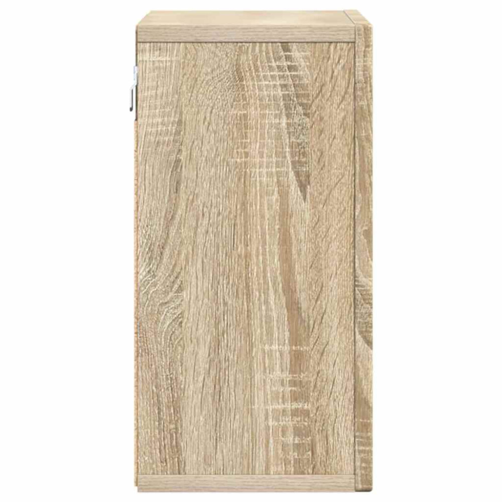 Produktbild för Hängande skåp ELST Sonoma-ek 60 x 20 x 40 cm Konstruerat trä
