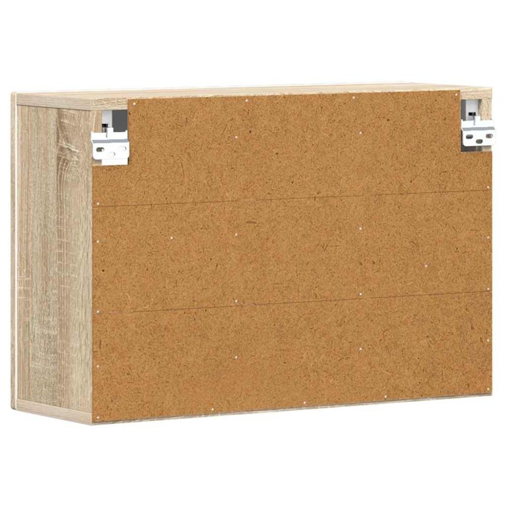 Produktbild för Hängande skåp ELST Sonoma-ek 60 x 20 x 40 cm Konstruerat trä