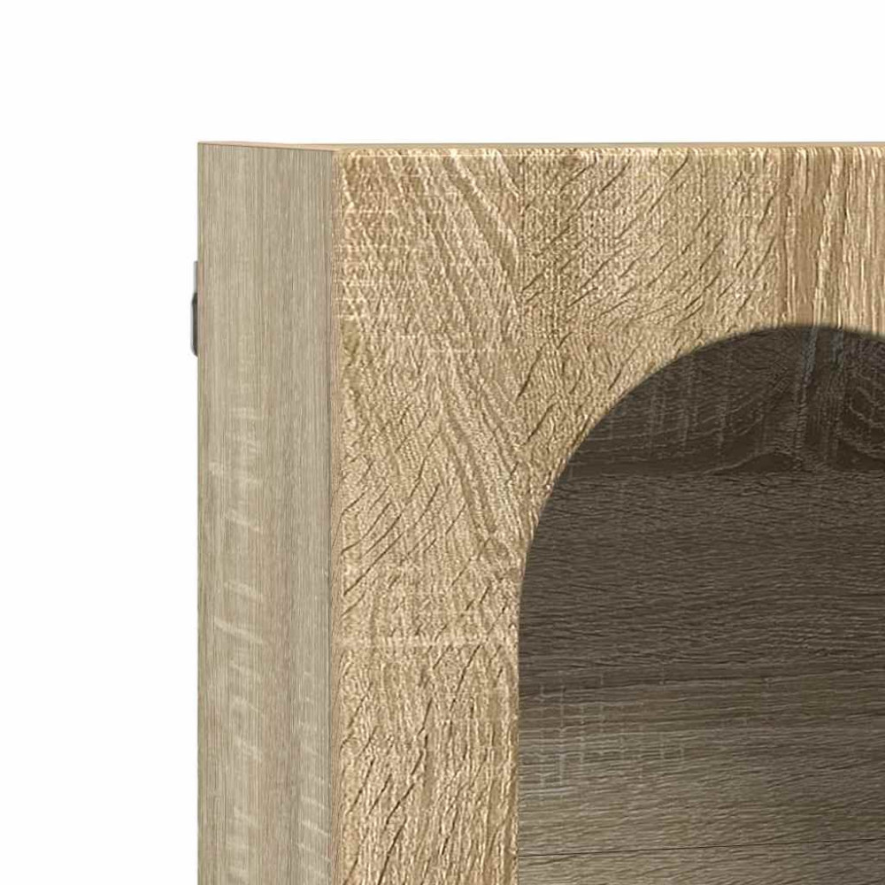 Produktbild för Hängande skåp ELST Sonoma-ek 60 x 20 x 40 cm Konstruerat trä