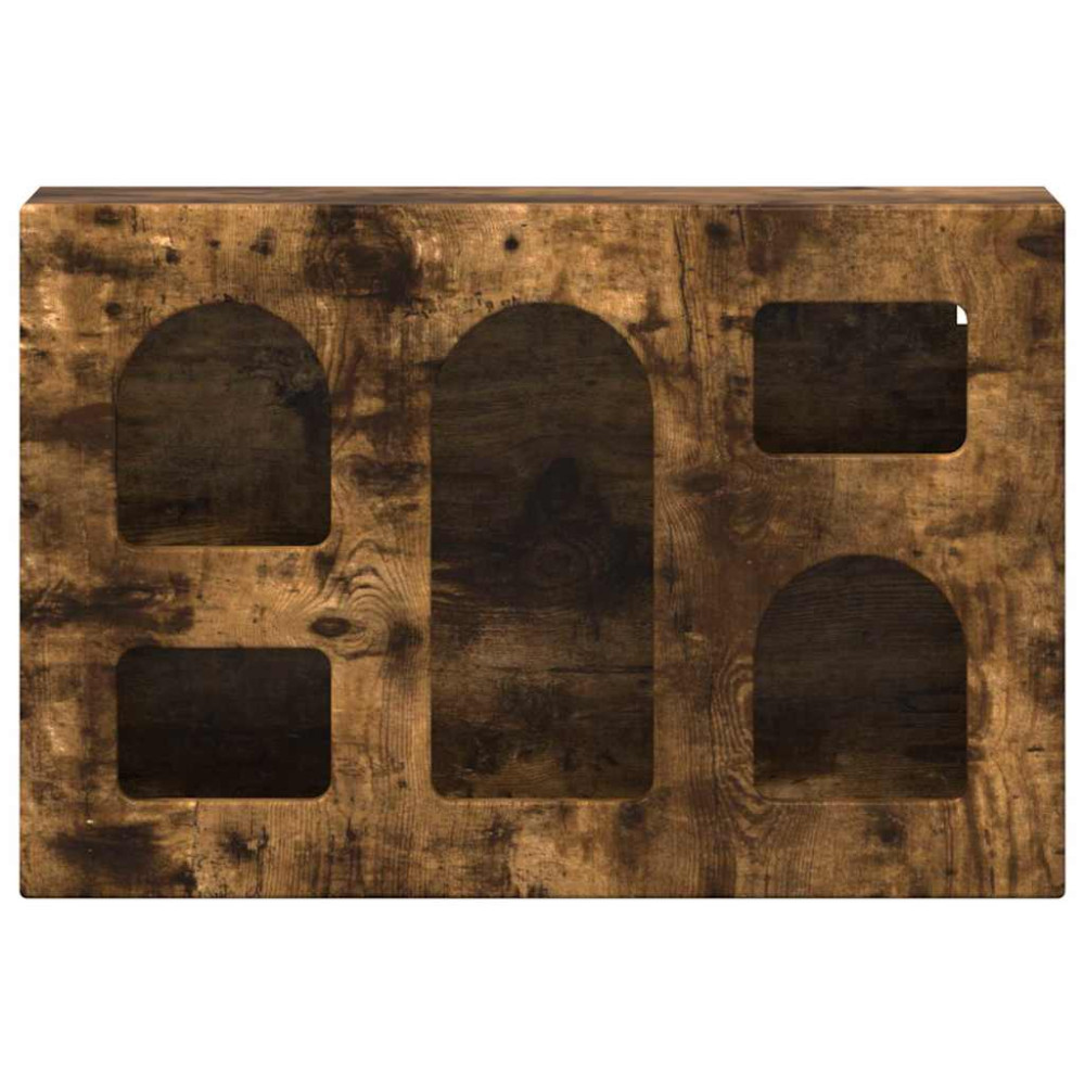 Produktbild för Hängande skåp ELST Rökt ek 60 x 20 x 40 cm Konstruerat trä