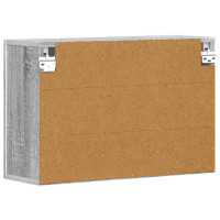 Produktbild för Hängande skåp ELST Grå Sonoma 60 x 20 x 40 cm Konstruerat trä
